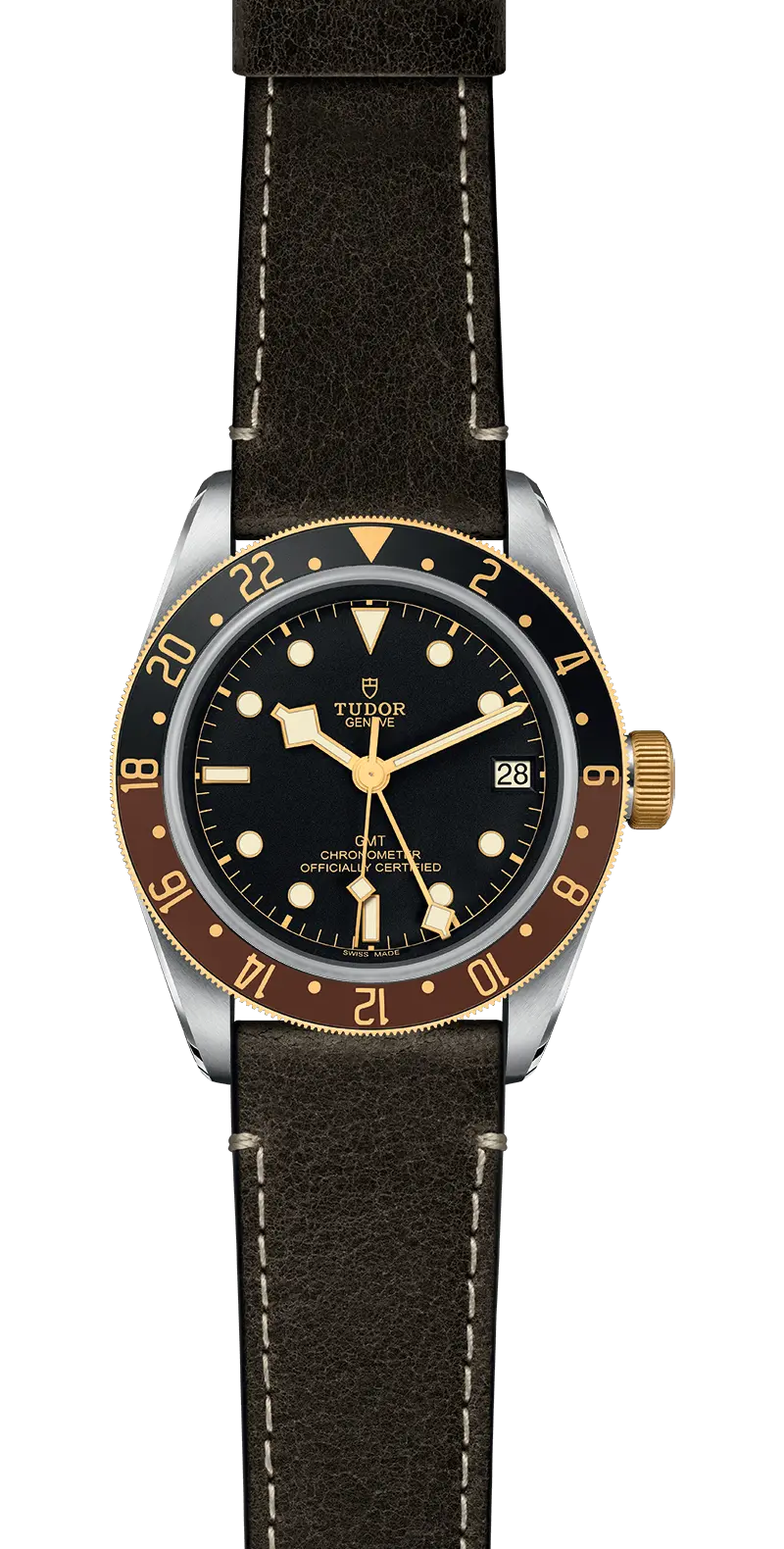 Black Bay GMT | 79833MN | Steel and Gold | M79833MN-0003 | Tudor Official Retailer - Srichai Watch