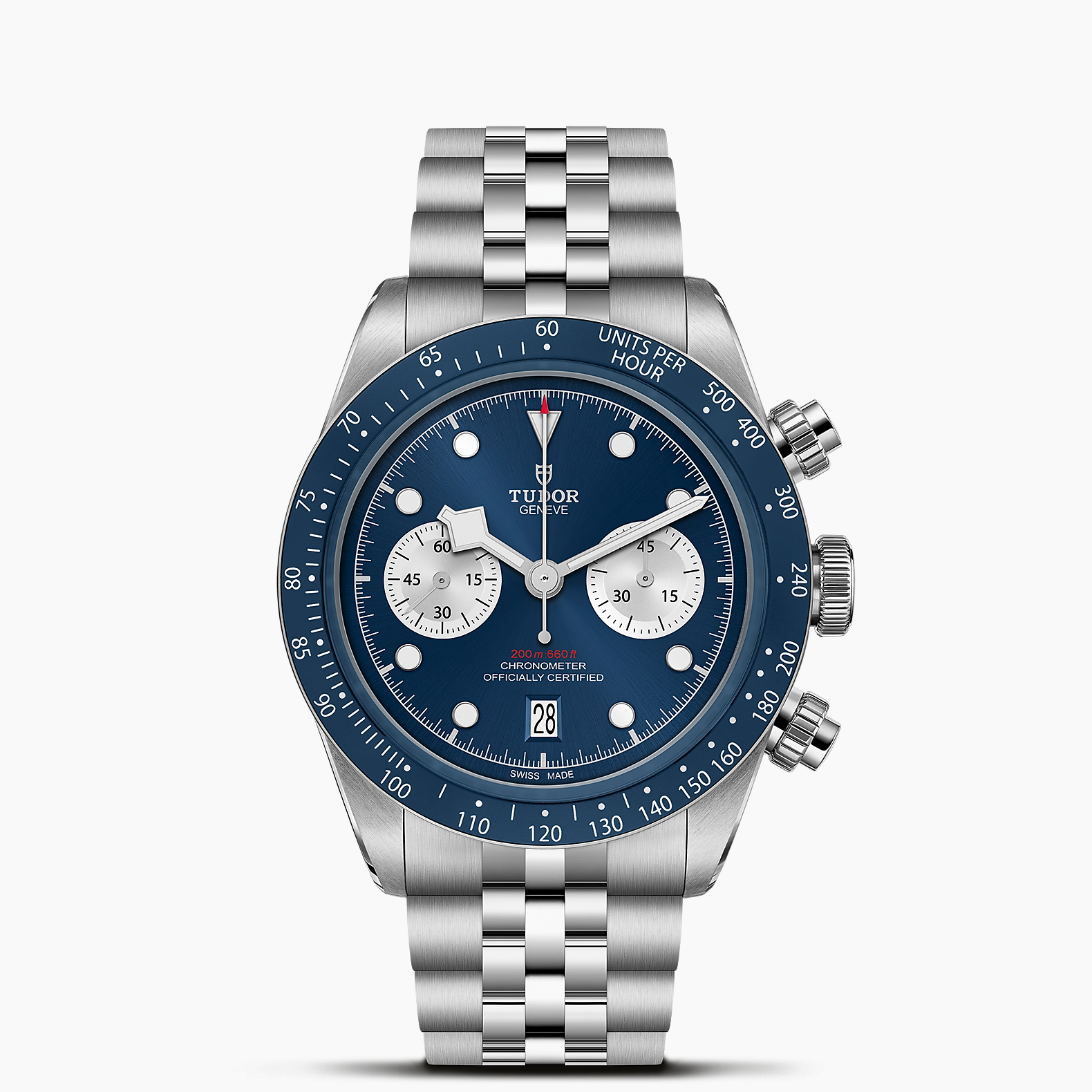Black Bay Chrono | 79360B | Steel | M79360B-0002 | Tudor Official Retailer - Srichai Watch