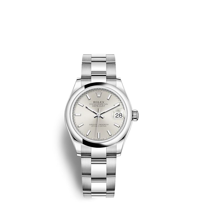 Rolex Datejust | 278240 | Datejust 31 | Light dial | Silver dial | Oystersteel | The Oyster bracelet | m278240-0005 | Women Watch | Rolex Official Retailer - Srichai Watch