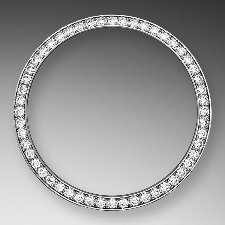 Rolex Day-Date | 128349RBR | Day-Date 36 | Gem-set dial | Diamond-Paved Dial | Diamond-Set Bezel | 18 ct white gold | m128349rbr-0012 | Women Watch | Rolex Official Retailer - Srichai Watch