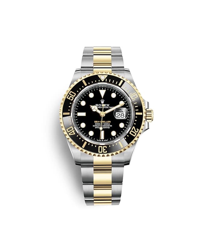 Rolex Sea-Dweller | 126603 | Sea-Dweller | Dark dial | Ceramic Bezel and Luminescent Display | Black dial | Yellow Rolesor | m126603-0001 | Men Watch | Rolex Official Retailer - Srichai Watch