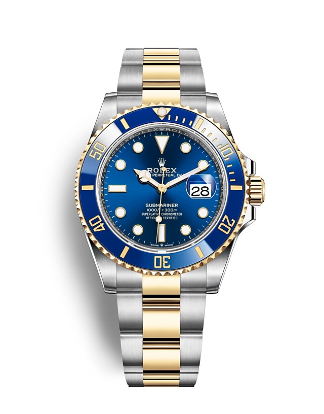 Rolex Submariner | 126613LB | Submariner Date | Coloured dial | Unidirectional Rotatable Bezel | Royal blue dial | Yellow Rolesor | m126613lb-0002 | Men Watch | Rolex Official Retailer - Srichai Watch