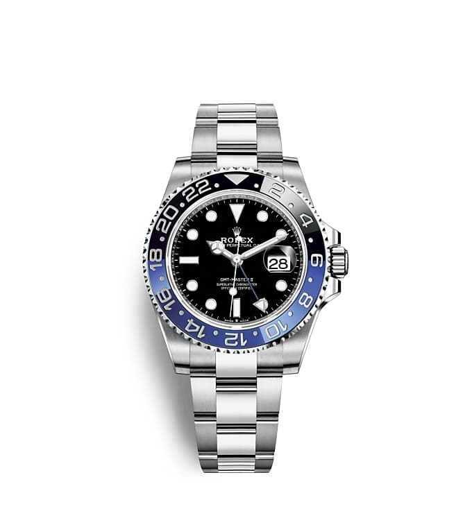 Rolex GMT-Master II | 126710BLNR | GMT-Master II | หน้าปัดสีเข้ม | ขอบหน้าปัดแสดงเวลา 24 ชั่วโมงแบบหมุนได้ | หน้าปัดสีดำ | Oystersteel | m126710blnr-0003 | ชาย Watch | Rolex Official Retailer - Srichai Watch