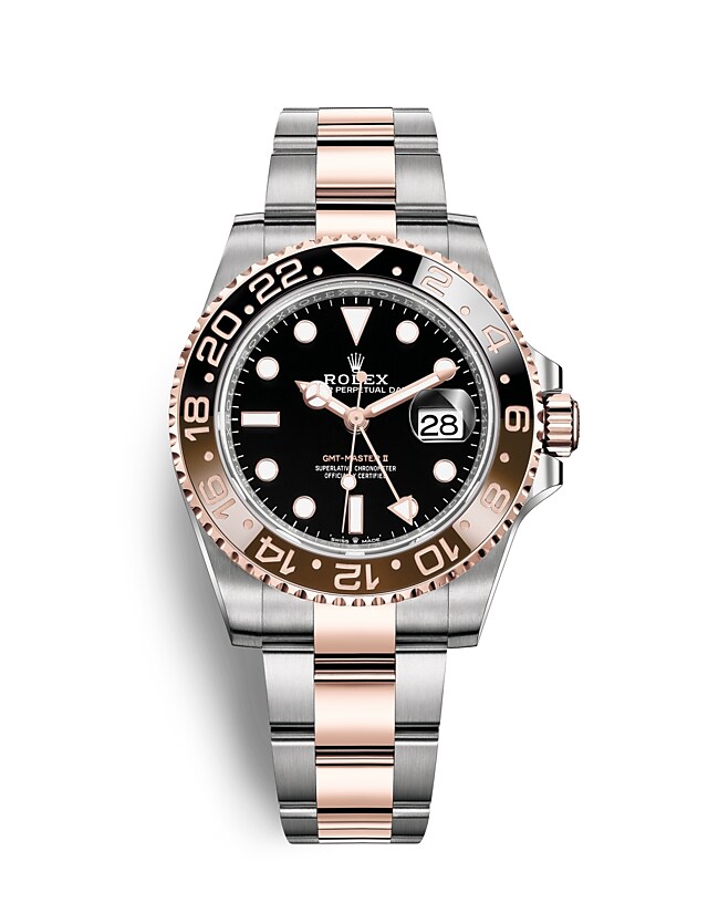 Rolex GMT-Master II | 126711CHNR | GMT-Master II | Dark dial | 24-Hour Rotatable Bezel | Black dial | Everose Rolesor | m126711chnr-0002 | Men Watch | Rolex Official Retailer - Srichai Watch