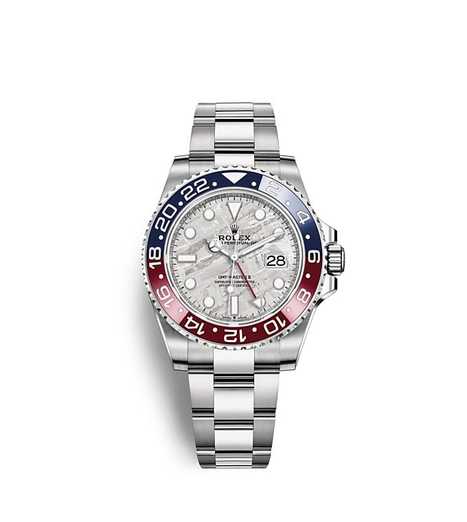 Rolex GMT-Master II | 126719BLRO | GMT-Master II | Light dial | Meteorite dial | 24-Hour Rotatable Bezel | 18 ct white gold | m126719blro-0002 | Men Watch | Rolex Official Retailer - Srichai Watch