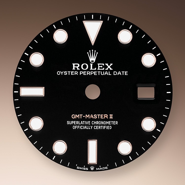 Rolex GMT-Master II | 126715CHNR | GMT-Master II | Dark dial | 24-Hour Rotatable Bezel | Black dial | 18 ct Everose gold | m126715chnr-0001 | Men Watch | Rolex Official Retailer - Srichai Watch