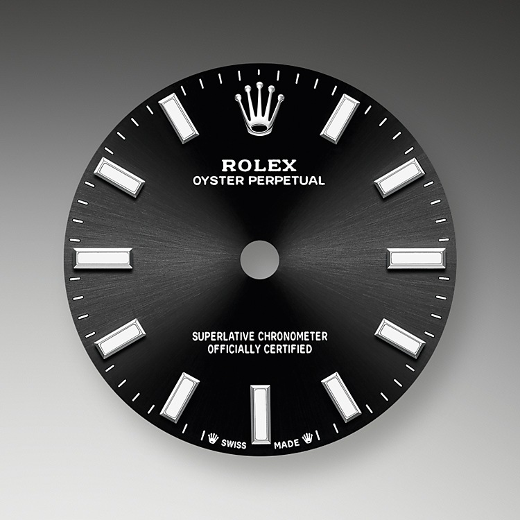 Rolex Oyster Perpetual | 276200 | Oyster Perpetual 28 | หน้าปัดสีเข้ม | หน้าปัดสีดำสว่าง | Oystersteel | สายนาฬิกา Oyster | m276200-0002 | หญิง Watch | Rolex Official Retailer - Srichai Watch