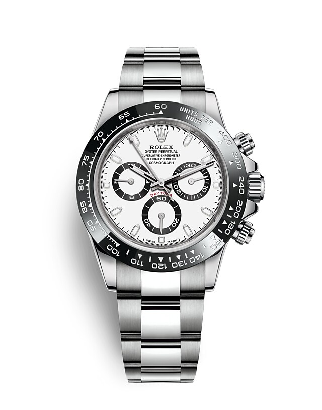 Rolex Cosmograph Daytona | 116500LN | Cosmograph Daytona | Light dial | The tachymetric scale | White dial | Oystersteel | m116500ln-0001 | Men Watch | Rolex Official Retailer - Srichai Watch