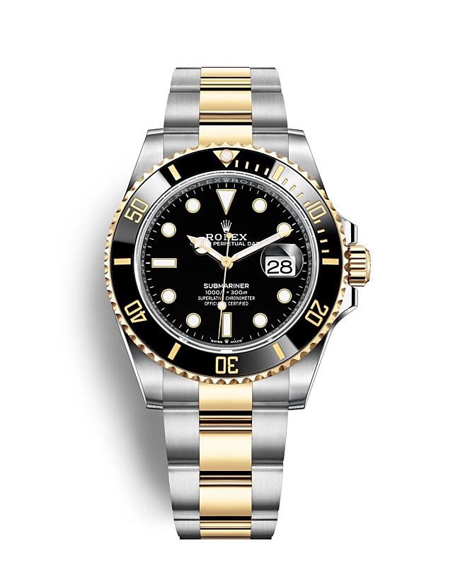 Rolex Submariner | 126613LN | Submariner Date | Dark dial | Unidirectional Rotatable Bezel | Black dial | Yellow Rolesor | m126613ln-0002 | Men Watch | Rolex Official Retailer - Srichai Watch