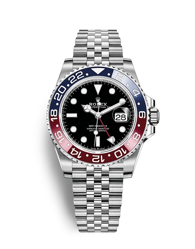 Rolex GMT-Master II | 126710BLRO | GMT-Master II | Dark dial | 24-Hour Rotatable Bezel | Black dial | Oystersteel | m126710blro-0001 | Men Watch | Rolex Official Retailer - Srichai Watch
