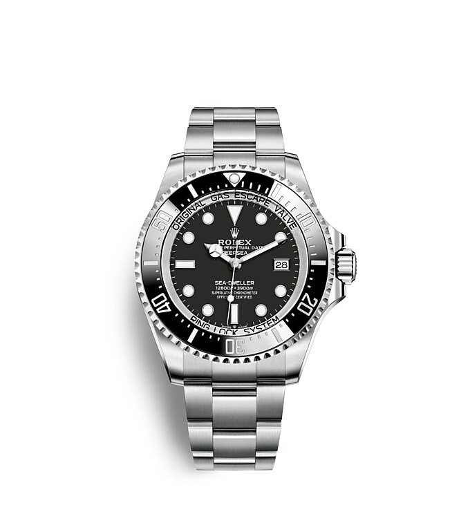 Rolex Sea-Dweller | 136660 | Rolex Deepsea | หน้าปัดสีเข้ม | ขอบนาฬิกาเซรามิกและพรายน้ำที่ส่องสว่าง | หน้าปัดสีดำ | Oystersteel | m136660-0004 | ชาย Watch | Rolex Official Retailer - Srichai Watch