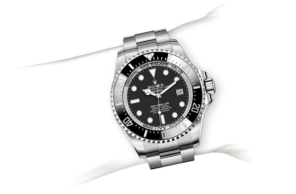 Rolex Sea-Dweller | 136660 | Rolex Deepsea | Dark dial | Ceramic Bezel and Luminescent Display | Black dial | Oystersteel | m136660-0004 | Men Watch | Rolex Official Retailer - Srichai Watch