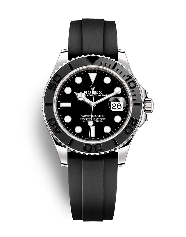 Rolex Yacht-Master | 226659 | Yacht-Master 42 | หน้าปัดสีเข้ม | ขอบหน้าปัดแบบหมุนได้สองทิศทาง | หน้าปัดสีดำ | ทองคำขาว 18 กะรัต | m226659-0002 | ชาย Watch | Rolex Official Retailer - Srichai Watch