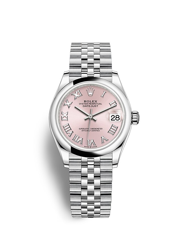 Rolex Datejust | 278240 | Datejust 31 | หน้าปัดสี | หน้าปัดสีชมพู | Oystersteel | สายนาฬิกา Jubilee | m278240-0014 | หญิง Watch | Rolex Official Retailer - Srichai Watch