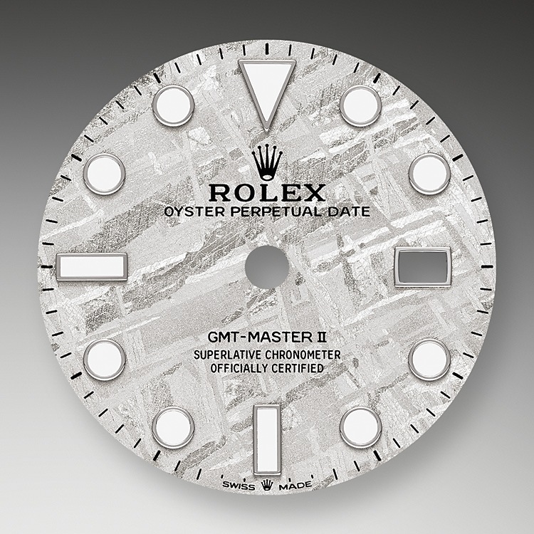 Rolex GMT-Master II | 126719BLRO | GMT-Master II | Light dial | Meteorite dial | 24-Hour Rotatable Bezel | 18 ct white gold | m126719blro-0002 | Men Watch | Rolex Official Retailer - Srichai Watch