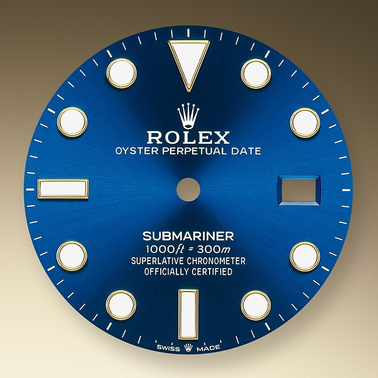 Rolex Submariner | 126618LB | Submariner Date | Coloured dial | Unidirectional Rotatable Bezel | Royal blue dial | 18 ct yellow gold | m126618lb-0002 | Men Watch | Rolex Official Retailer - Srichai Watch