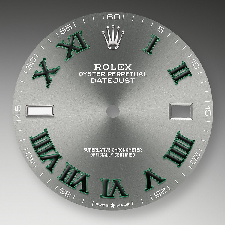 Rolex Datejust | 126334 | Datejust 41 | Dark dial | Slate Dial | The Fluted Bezel | White Rolesor | m126334-0022 | Men Watch | Rolex Official Retailer - Srichai Watch