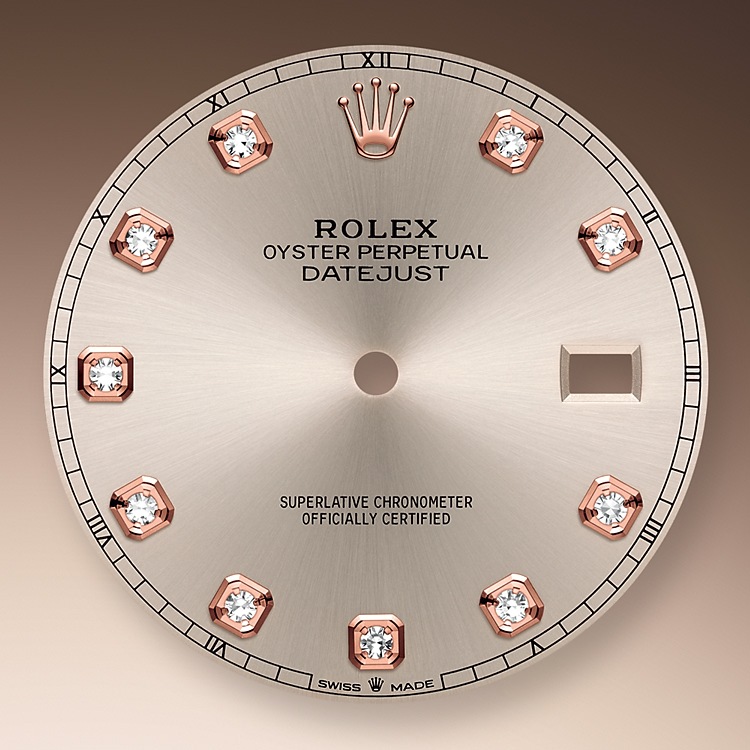 Rolex Datejust | 126331 | Datejust 41 | Light dial | Sundust Dial | The Fluted Bezel | Everose Rolesor | m126331-0007 | Men Watch | Rolex Official Retailer - Srichai Watch