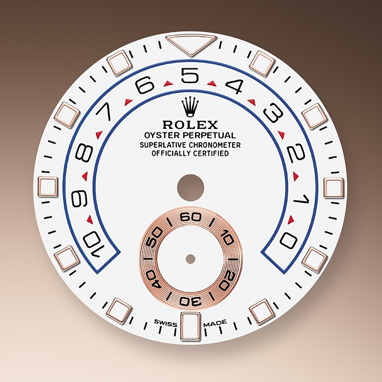 Rolex Yacht-Master | 116681 | Yacht-Master II | Light dial | Ring Command Bezel | White dial | Everose Rolesor | m116681-0002 | Men Watch | Rolex Official Retailer - Srichai Watch