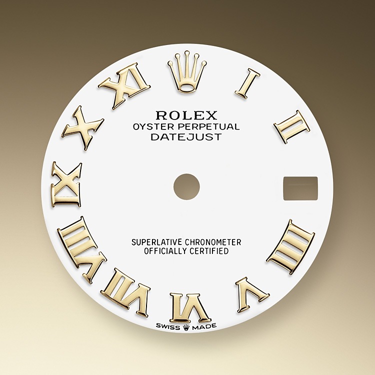 Rolex Datejust | 278243 | Datejust 31 | Light dial | White dial | Yellow Rolesor | The Jubilee bracelet | m278243-0002 | Women Watch | Rolex Official Retailer - Srichai Watch