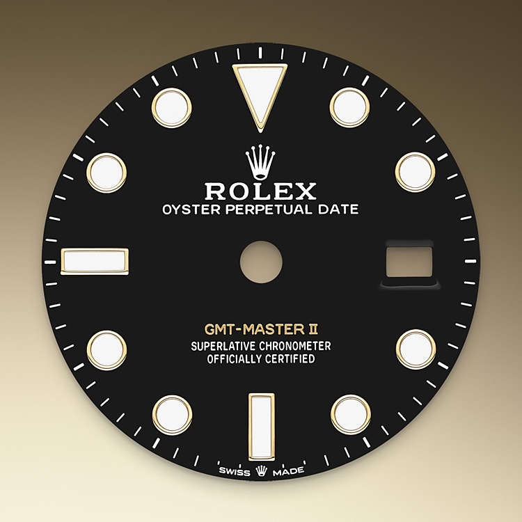 Rolex GMT-Master II | 126713GRNR | GMT-Master II | หน้าปัดสีเข้ม | ขอบหน้าปัดแสดงเวลา 24 ชั่วโมงแบบหมุนได้ | หน้าปัดสีดำ | Yellow Rolesor | M126713GRNR-0001 | ชาย Watch | Rolex Official Retailer - Srichai Watch
