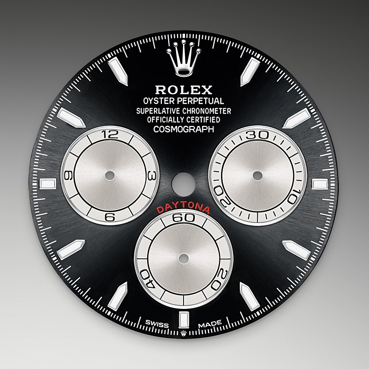 Rolex Cosmograph Daytona | 126509 | Cosmograph Daytona | หน้าปัดสีเข้ม | สเกลวัดความเร็ว | หน้าปัดสีดำสว่างและสตีล | ทองคำขาว 18 กะรัต | M126509-0001 | ชาย Watch | Rolex Official Retailer - Srichai Watch