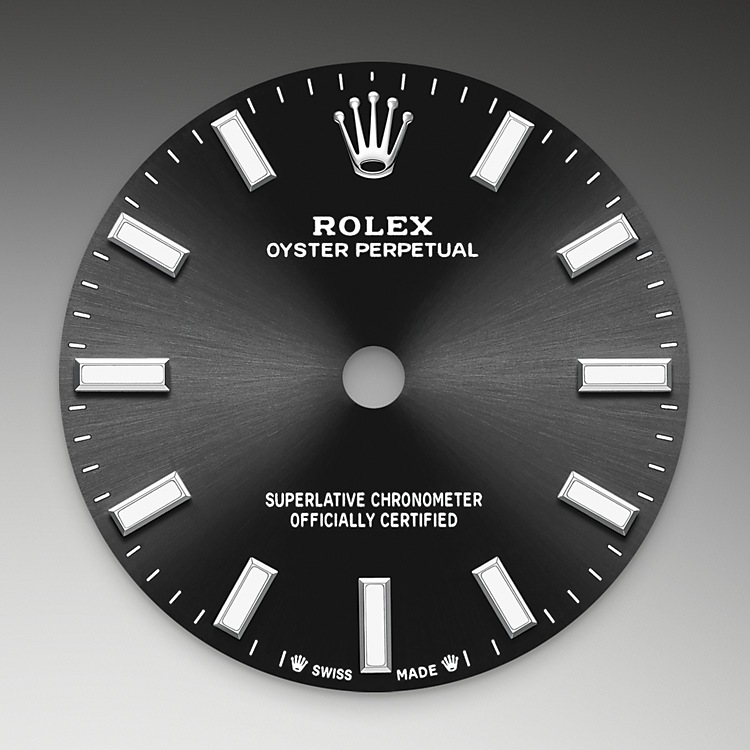 Rolex Oyster Perpetual | 276200 | Oyster Perpetual 28 | หน้าปัดสีเข้ม | หน้าปัดสีดำสว่าง | Oystersteel | สายนาฬิกา Oyster | M276200-0002 | หญิง Watch | Rolex Official Retailer - Srichai Watch