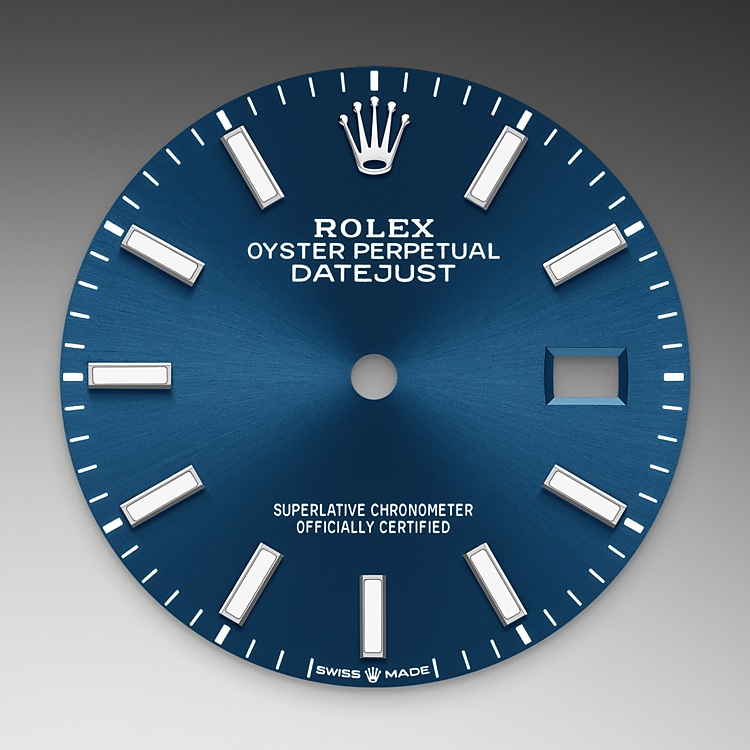 Rolex Datejust | 126200 | Datejust 36 | Coloured dial | Bright blue dial | Oystersteel | The Jubilee bracelet | M126200-0005 | Men Watch | Rolex Official Retailer - Srichai Watch