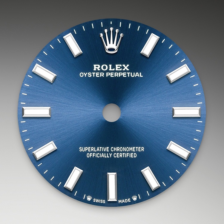 Rolex Oyster Perpetual | 276200 | Oyster Perpetual 28 | Coloured dial | Bright blue dial | Oystersteel | The Oyster bracelet | M276200-0003 | Women Watch | Rolex Official Retailer - Srichai Watch