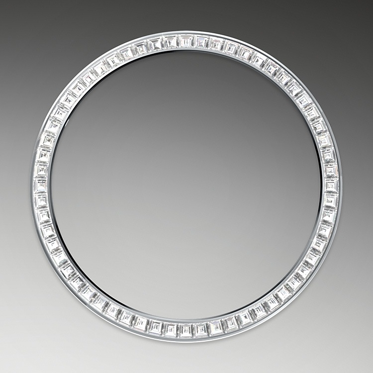 Rolex Day-Date | 128396TBR | Day-Date 36 | Coloured dial | Ice-Blue Dial | Diamond-set bezel | Platinum | M128396TBR-0003 | Women Watch | Rolex Official Retailer - Srichai Watch