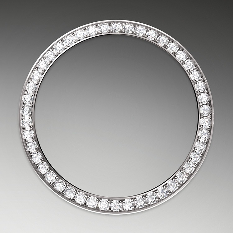 Rolex Lady-Datejust | 279384RBR | Lady-Datejust | Light dial | Silver dial | Diamond-set bezel | White Rolesor | M279384RBR-0021 | Women Watch | Rolex Official Retailer - Srichai Watch