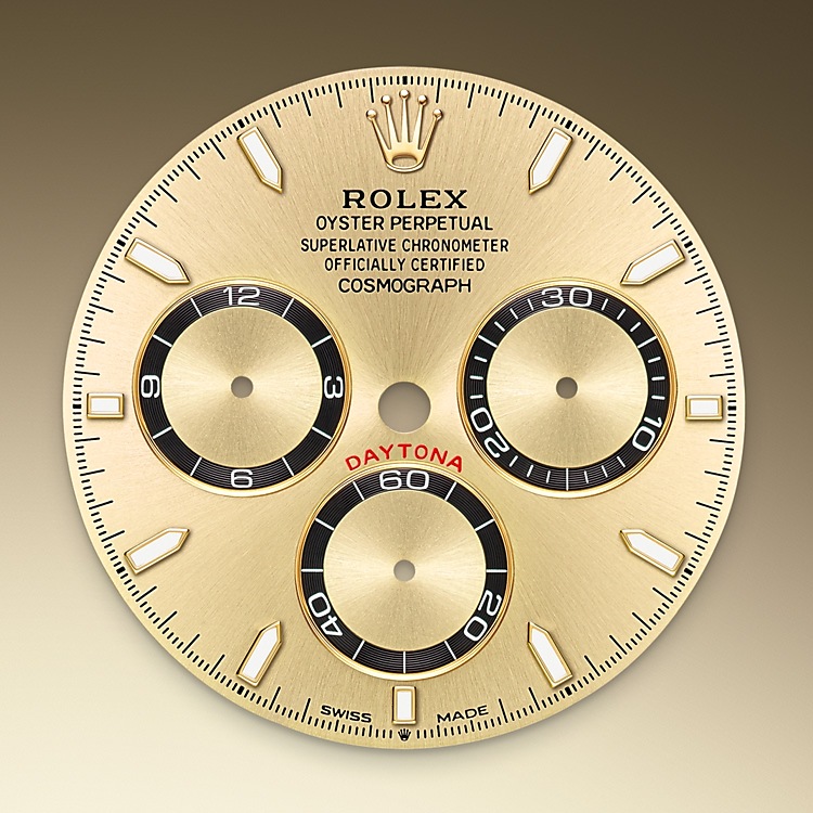 Rolex Cosmograph Daytona | 126503 | Cosmograph Daytona | Coloured dial | The tachymetric scale | Golden dial | Yellow Rolesor | M126503-0004 | Men Watch | Rolex Official Retailer - Srichai Watch