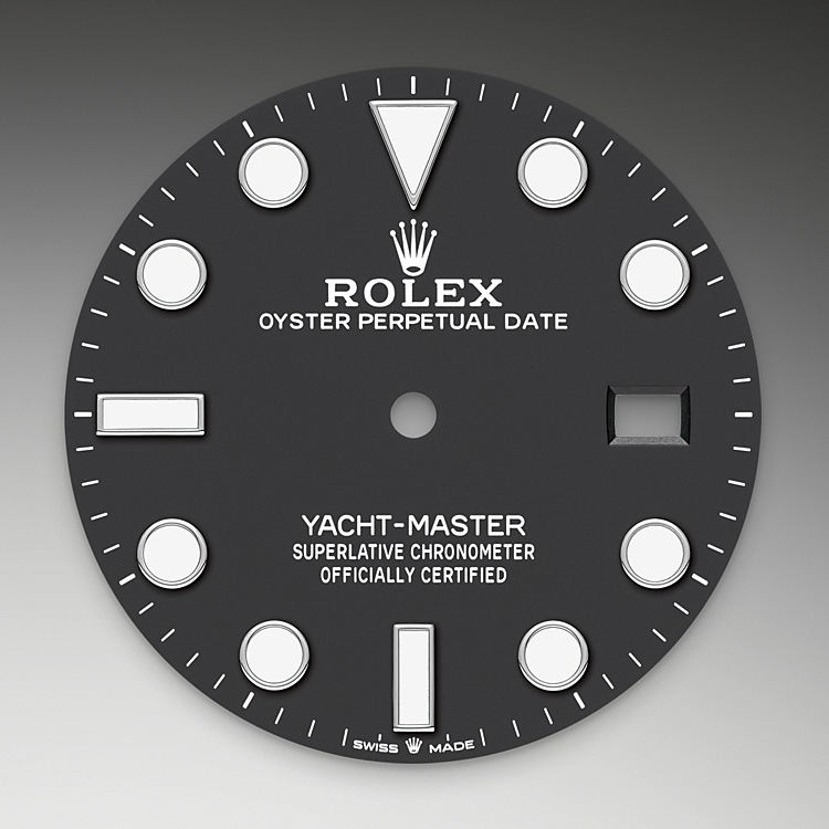 Rolex Yacht-Master | 226627 | Yacht-Master 42 | Dark dial | Bidirectional Rotatable Bezel | Intense black dial | RLX titanium | M226627-0001 | Men Watch | Rolex Official Retailer - Srichai Watch