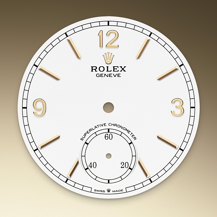 Rolex 1908 | 52508 | 1908 | Light dial | Intense white dial | Domed and fluted bezel | 18 ct yellow gold | M52508-0006 | Men Watch | Rolex Official Retailer - Srichai Watch