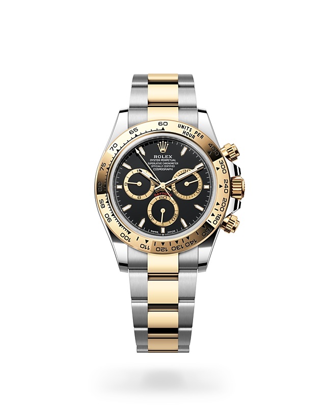 Rolex Cosmograph Daytona | 126503 | Cosmograph Daytona | Dark dial | The tachymetric scale | Black dial | Yellow Rolesor | M126503-0003 | Men Watch | Rolex Official Retailer - Srichai Watch