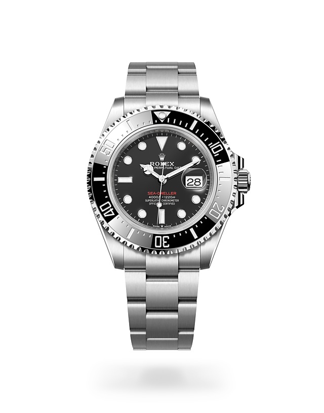 Rolex Sea-Dweller | 126600 | Sea-Dweller | หน้าปัดสีเข้ม | ขอบเซรามิกและหน้าปัดเรืองแสง | หน้าปัดสีดำ | Oystersteel | M126600-0002 | ชาย Watch | Rolex Official Retailer - Srichai Watch