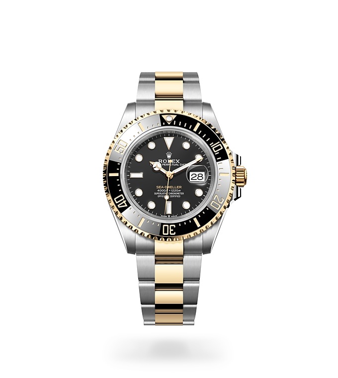 Rolex Sea-Dweller | 126603 | Sea-Dweller | หน้าปัดสีเข้ม | ขอบเซรามิกและหน้าปัดเรืองแสง | หน้าปัดสีดำ | Yellow Rolesor | M126603-0001 | ชาย Watch | Rolex Official Retailer - Srichai Watch
