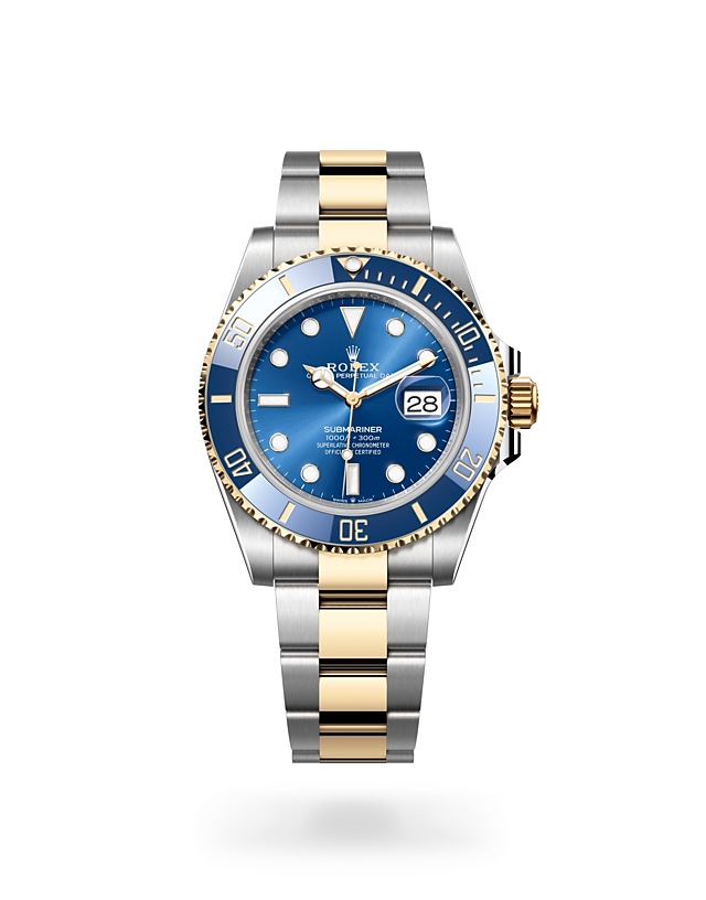 Rolex Submariner | 126613LB | Submariner Date | หน้าปัดสี | ขอบหน้าปัดหมุนได้ทิศทางเดียว | หน้าปัดรอยัลบลู | Yellow Rolesor | M126613LB-0002 | ชาย Watch | Rolex Official Retailer - Srichai Watch