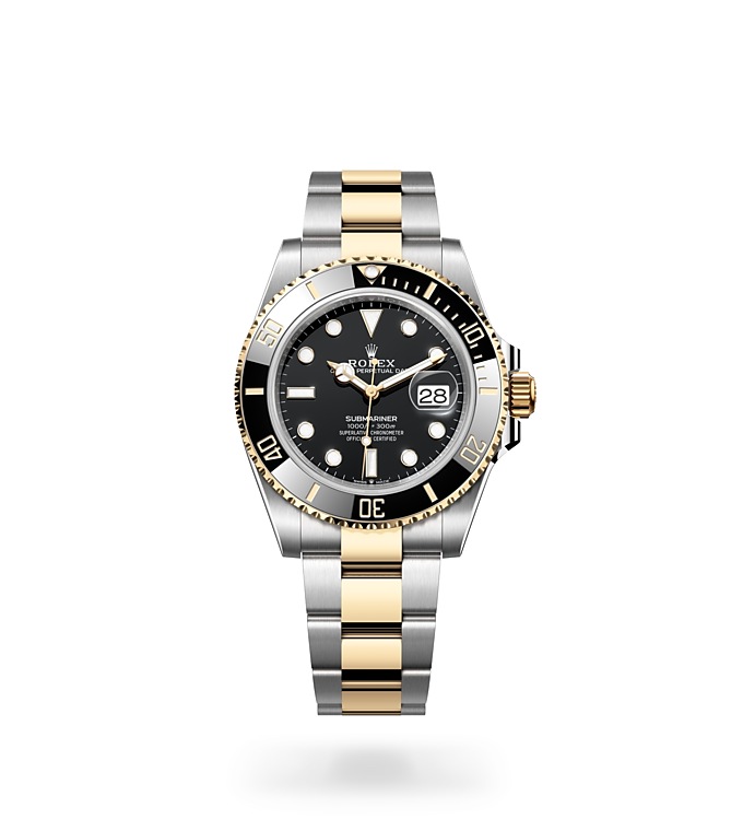 Rolex Submariner | 126613LN | Submariner Date | Dark dial | Unidirectional Rotatable Bezel | Black dial | Yellow Rolesor | M126613LN-0002 | Men Watch | Rolex Official Retailer - Srichai Watch