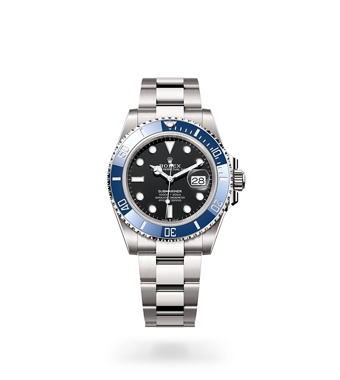 Rolex Submariner | 126619LB | Submariner Date | หน้าปัดสีเข้ม | ขอบหน้าปัดหมุนได้ทิศทางเดียว | หน้าปัดสีดำ | ทองคำขาว 18 กะรัต | M126619LB-0003 | ชาย Watch | Rolex Official Retailer - Srichai Watch