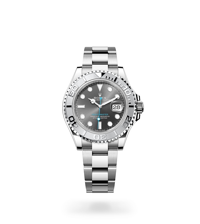 Rolex Yacht-Master | 126622 | Yacht-Master 40 | หน้าปัดสีเข้ม | Bidirectional Rotatable Bezel | หน้าปัดสีเทาอมน้ำเงิน | โรลเซียม | M126622-0001 | ชาย Watch | Rolex Official Retailer - Srichai Watch