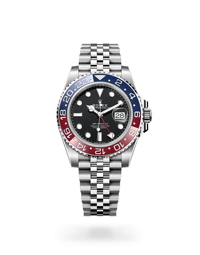 Rolex GMT-Master II | 126710BLRO | GMT-Master II | Dark dial | 24-Hour Rotatable Bezel | Black dial | Oystersteel | M126710BLRO-0001 | Men Watch | Rolex Official Retailer - Srichai Watch