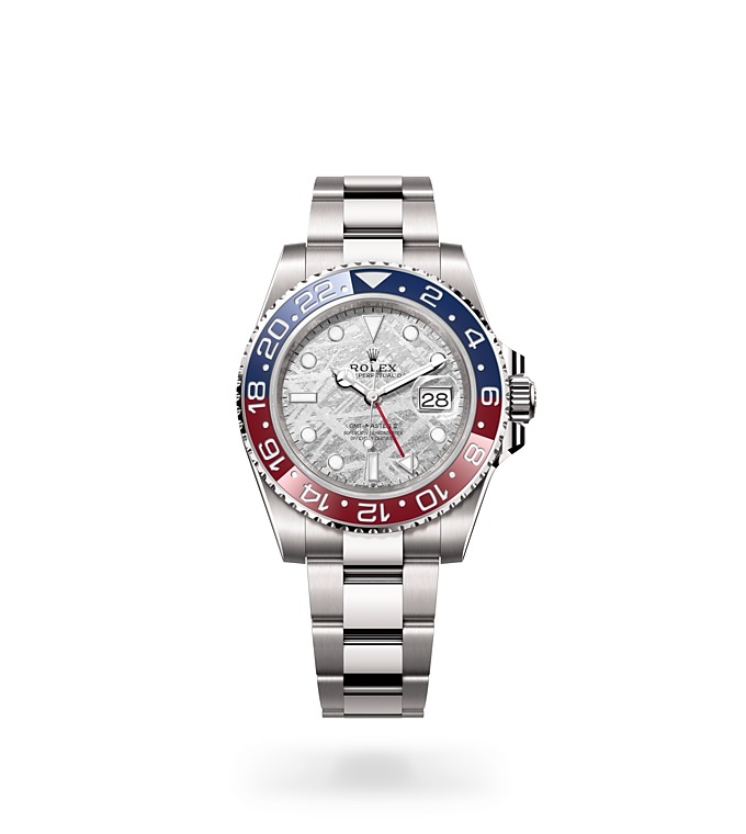 Rolex GMT-Master II | 126719BLRO | GMT-Master II | Light dial | Meteorite dial | 24-Hour Rotatable Bezel | 18 ct white gold | M126719BLRO-0002 | Men Watch | Rolex Official Retailer - Srichai Watch