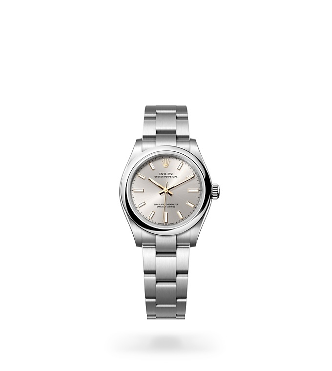 Rolex Oyster Perpetual | 277200 | Oyster Perpetual 31 | Light dial | Silver dial | Oystersteel | The Oyster bracelet | M277200-0001 | Women Watch | Rolex Official Retailer - Srichai Watch