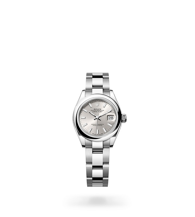 Rolex Lady-Datejust | 279160 | Lady-Datejust | Light dial | Silver dial | Oystersteel | The Oyster bracelet | M279160-0006 | Women Watch | Rolex Official Retailer - Srichai Watch