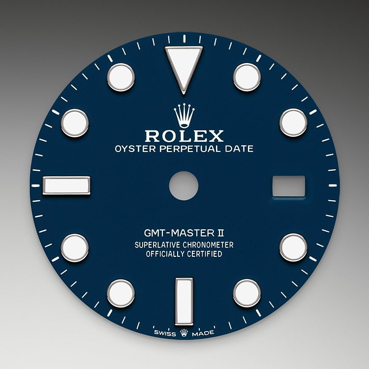 Rolex GMT-Master II | 126719BLRO | GMT-Master II | Coloured dial | 24-Hour Rotatable Bezel | Midnight blue dial | 18 ct white gold | M126719BLRO-0003 | Men Watch | Rolex Official Retailer - Srichai Watch