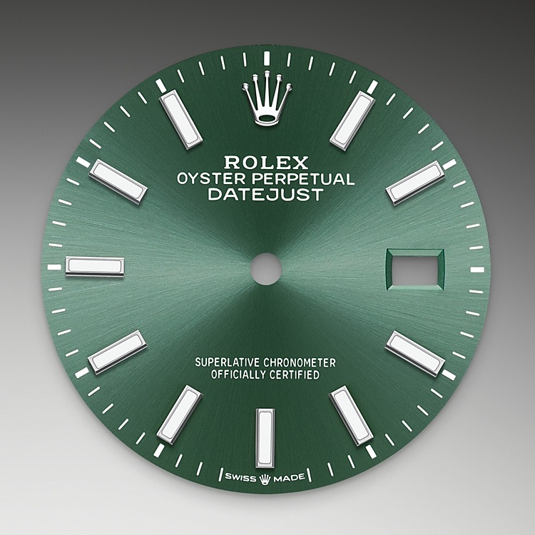 Rolex Datejust | 126234 | Datejust 36 | หน้าปัดสี | ขอบหน้าปัดแบบร่อง | หน้าปัดสีเขียวมิ้นต์ | White Rolesor | M126234-0051 | ชาย Watch | Rolex Official Retailer - Srichai Watch