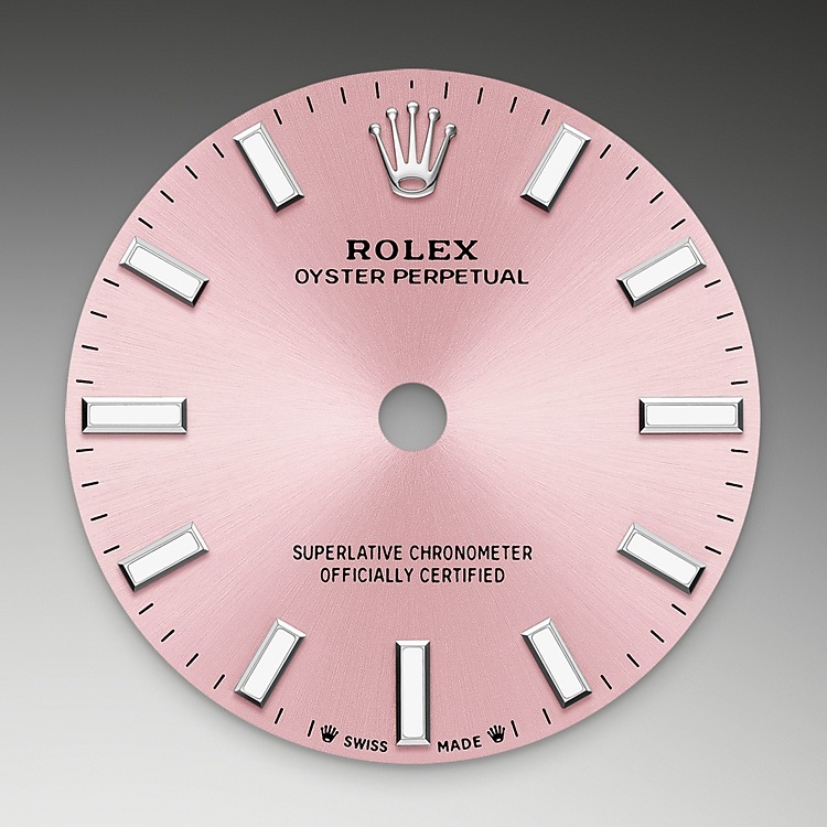 Rolex Oyster Perpetual | 276200 | Oyster Perpetual 28 | Coloured dial | Pink Dial | Oystersteel | The Oyster bracelet | M276200-0004 | Women Watch | Rolex Official Retailer - Srichai Watch