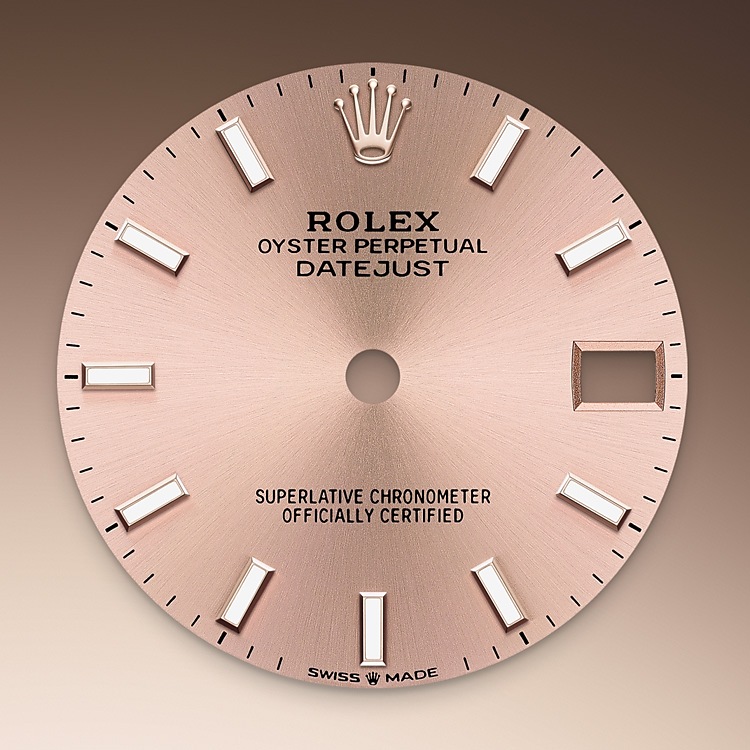 Rolex Datejust | 278241 | Datejust 31 | Coloured dial | Rosé-colour dial | Everose Rolesor | The Oyster bracelet | M278241-0009 | Women Watch | Rolex Official Retailer - Srichai Watch
