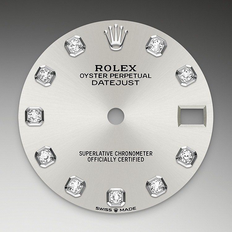 Rolex Datejust | 278274 | Datejust 31 | Light dial | Silver dial | Fluted bezel | White Rolesor | M278274-0030 | Women Watch | Rolex Official Retailer - Srichai Watch